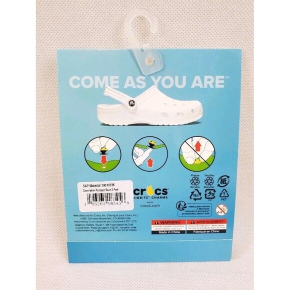 Crocs Shoe Jibbitz Pumpkin Spice 5pk Uniquely You Truck Fall Halloween Harvest - Picture 4 of 5